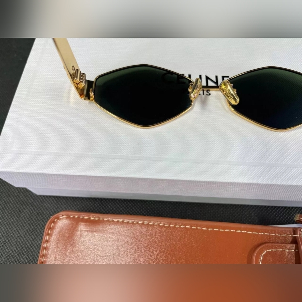 Celine Triomphe Metal Sunglasses - Picture 5 of 7